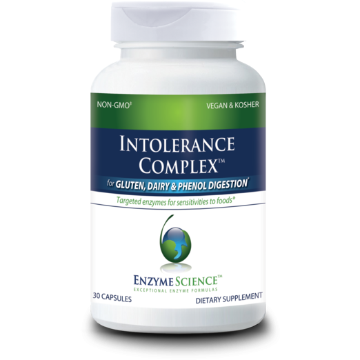 Enzyme Science Intolerance Complex, 30 capsules, front of bottle
