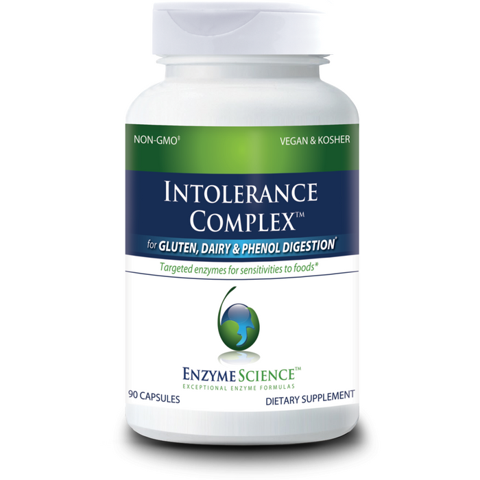 Enzyme Science Intolerance Complex, 90 capsules, front of bottle