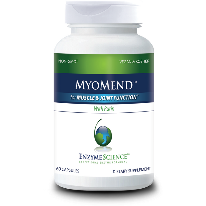Enzyme Science MyoMend, 60 capsules, front of bottle