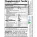 Enzyme Science Stem XCell Pro 60 capsules supplement facts label