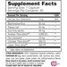Enzymedica Acid Soothe 30 capsules supplement facts label