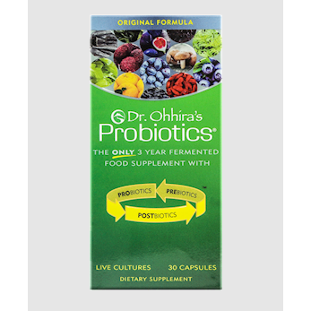 Essential Formulas Dr. Ohhira's Probiotics Original Formula, 30 capsules, front of box