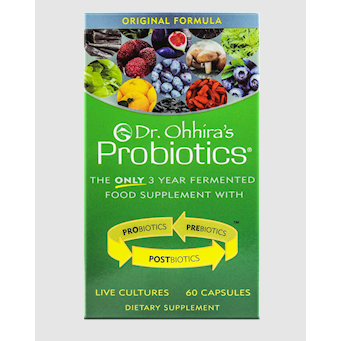 Essential Formulas Dr. Ohhira's Probiotics Original Formula, 60 capsules, front of box