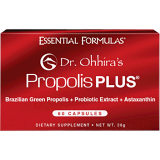 Essential Formulas Dr. Ohhira's Propolis PLUS, 60 capsules, front of box