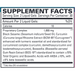 EuroMedica Acute Pain Relief 60 softgels supplement facts label