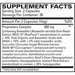 EuroMedica ArthoMed 60 vegetable capsules supplement facts label
