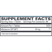 EuroMedica Melatonin SR 10 mg 60 tablets supplement facts label