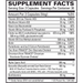 EuroMedica Nerve Complex 60 capsules supplement facts label