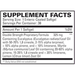 EuroMedica Sinutol Extra Strength 30 softgels supplement facts label