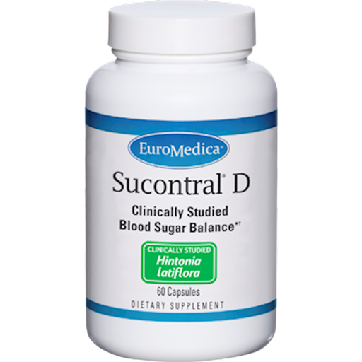 EuroMedica Sucontral D, 60 capsules, front of bottle