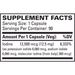 EuroMedica Tri-Iodine 12.5 mg 90 capsules supplement facts label