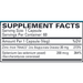 EuroMedica Zinc plus Selenium 60 capsules supplement facts label