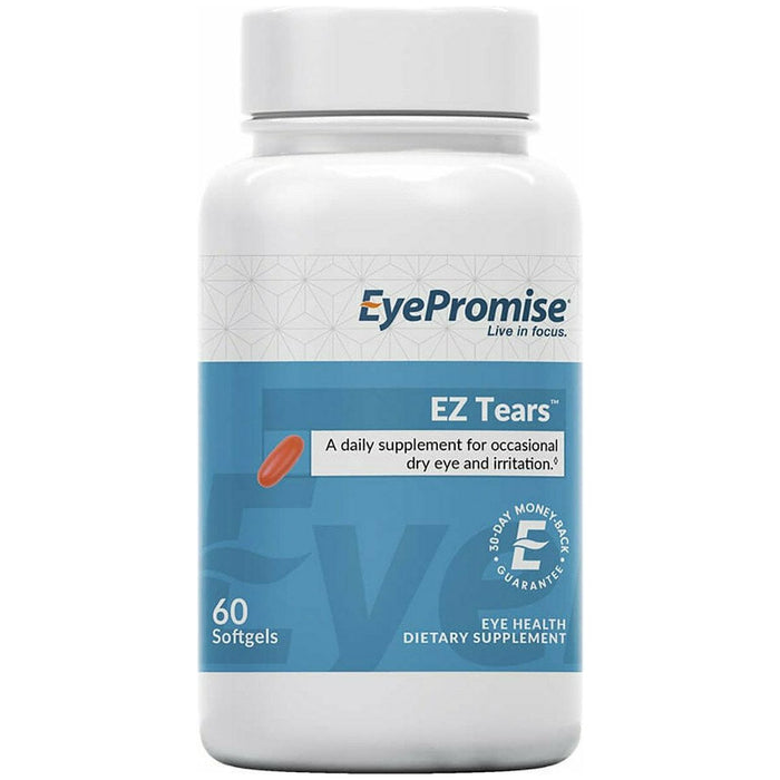 EyePromise EZ Tears, 60 softgels, front of bottle