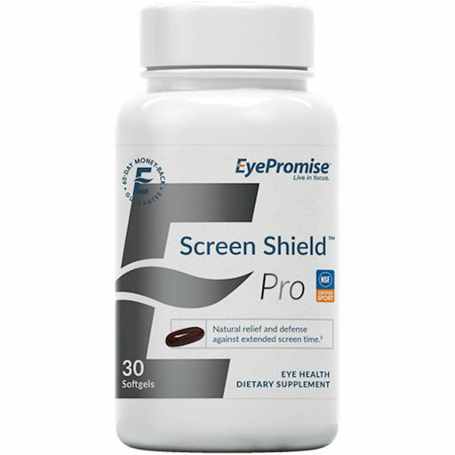 EyePromise Screen Shield Pro, 30 softgels, front of bottle