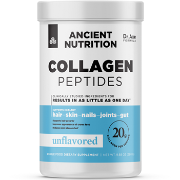 Ancient Nutrition, Collagen Peptides Powder Unflavored 9.88 oz.