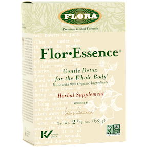 Flora Flor-Essence Dry Tea Blend, 63 g, front of box