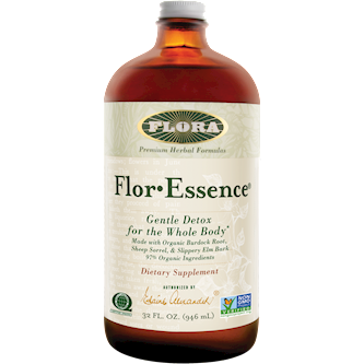 Flora Flor-Essence Liquid Tea Blend, 32 fl oz, front of bottle