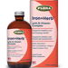 Flora Iron+Herb, 7.7 fl oz, front of box and bottle