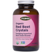 Flora Red Beet Crystals, 7 oz, front of jar