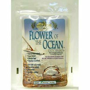 Flower of Ocean Celtic Sea Salt 1/2 lb by Celtic Ocean Int. Former packaging