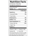 Foods Alive Goji Berries 8 oz nutrition facts label