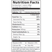 Foods Alive Organic Brazil Nuts 10 oz nutrition facts label