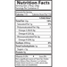Foods Alive Zesty Italian Superfood Dressing 8 fl oz nutrition facts label