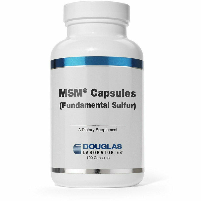 MSM Capsules (Fundamental Sulfur) 100 caps by Douglas Labs