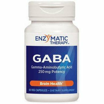 Enzymatic Therapy, GABA 60 caps