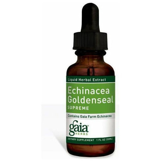Gaia Herbs Echinacea Goldenseal Supreme, 1 fl oz, front of bottle
