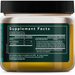 Gaia Herbs Golden Milk Powder 4.3 oz supplement facts label