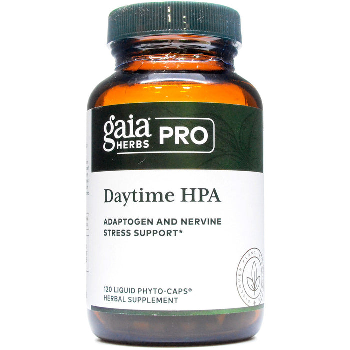 Gaia Herbs PRO Daytime HPA, 120 liquid phyto-caps, front of bottle