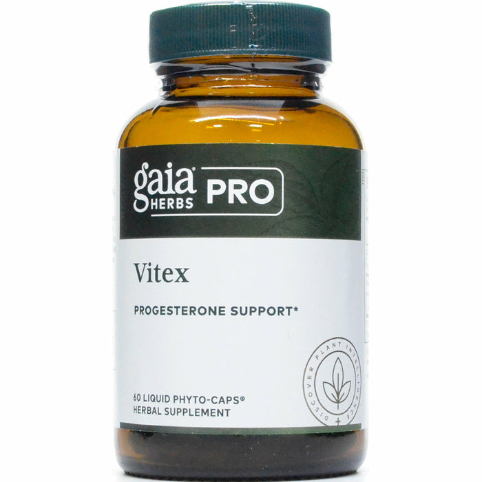 Gaia Herbs PRO Vitex, 60 capsules, front of bottle