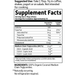 Garden of Life Dr. Formulated 100% Organic Coconut MCT Oil 16 fl oz supplement facts label