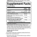 Garden of Life Dr. Formulated Attention & Focus for Kids 60 tablets supplement facts label