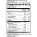 Garden of Life Dr. Formulated Keto Organic MCT Powder 30 servings supplement facts label