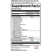 Garden of Life Dr. Formulated Probiotics Urinary Tract+ 60 veg capsules supplement facts label