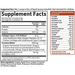 Garden of Life Multi Sourced Collagen Turmeric Apple Cinnamon 7.76 oz supplement facts label