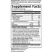 Garden of Life mykind Organics Golden Milk 30 servings supplement facts label