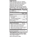 Garden of Life mykind Organics Kids Cough & Mucus Immune Syrup 3.92 fl oz supplement facts label