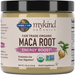 Garden of Life mykind Organics Maca Root Powder, 7.93 oz, front of jar