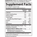 Garden of Life mykind Organics Maca Root Powder 7.93 oz supplement facts label