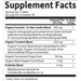 Garden of Life mykind Organics Turmeric Pain Relief 30 tablets supplement facts label