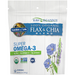 Garden of Life Raw Organic Flax Meal and Chia Seeds, 12 oz, front of bag
