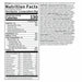 Garden of Life RAW Organic Meal Chocolate 14 servings nutrition facts label