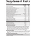 Garden of Life Vitamin Code Men 120 veg capsules supplement facts label
