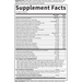 Garden of Life Vitamin Code Men 240 veg capsules supplement facts label