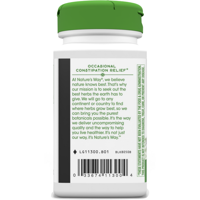 Cascara Sagrada 425 mg 100 vcaps by Nature's Way Description