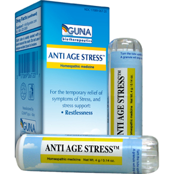 Guna Anti Age Stress, 8 g, front of tubes