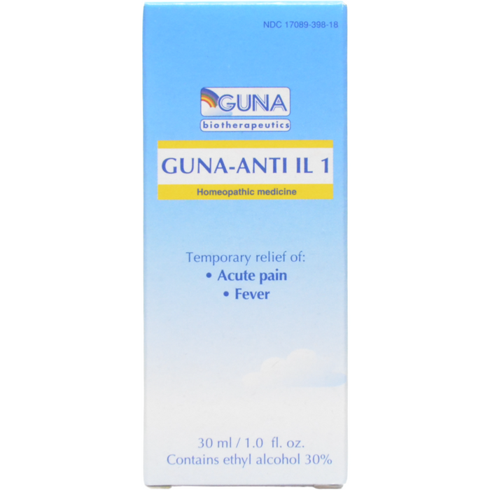 Guna Anti IL 1, 1 fl oz, front of box